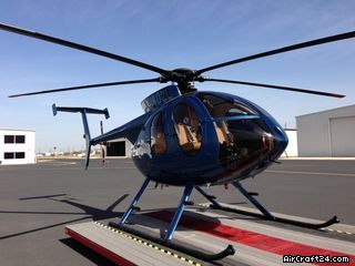 Mcdonnell Douglas MD500E, NDH, Slant Panel,