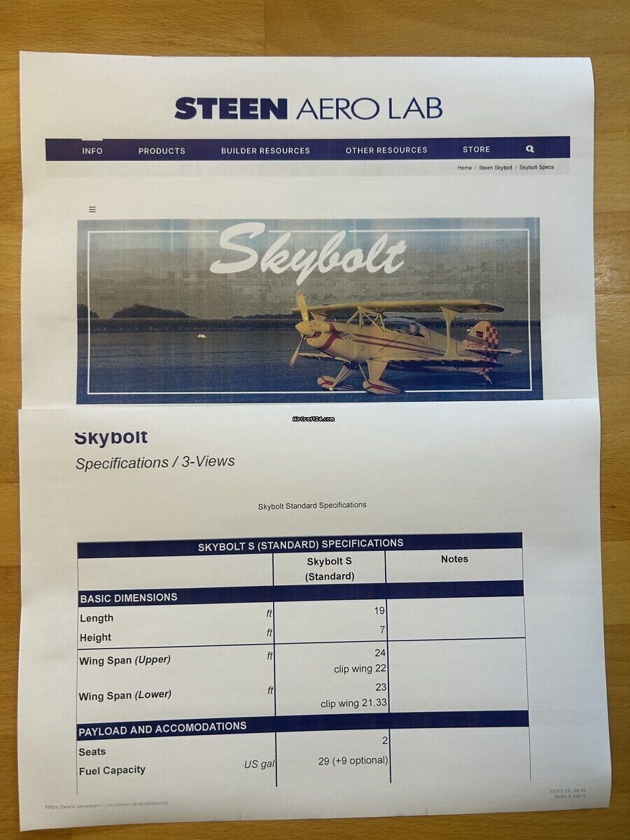 1998 Steen Doppeldecker Steen Skybolt 260, photo 10
