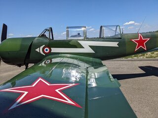 Yakovlev YAK 52- never used as a trainer-no Experimental