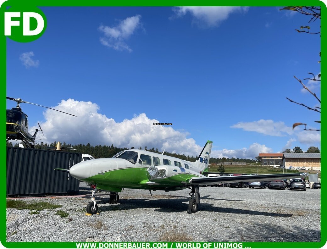 1985 Piper-Sterling PA 31-350 für Schulung, Deko, photo 1