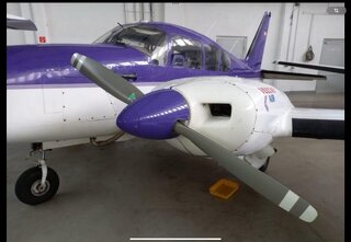 Piper-Sterling PA-23-250 Aztec with Camera hole